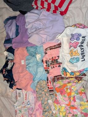 Girls Clothing Lot Sz 6 To 8. Name Brand Excellent Dresses Jumpers Leotards